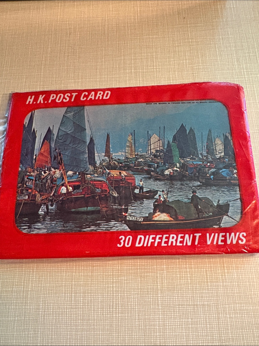 H.K. Post Card Set — Red